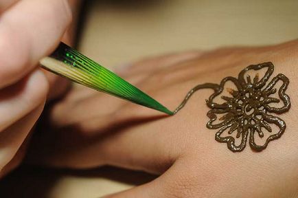 Henna kéznél otthon sablonok képek és videó