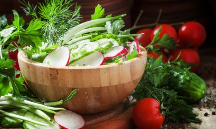 Saláták retek - retek saláta receptek