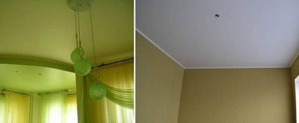 Satin mennyezetek előnyeiről és hátrányairól a fénykép fényes, matt, áttekintésre, szatén vagy matt különbség (szatén) Satin mennyezetek előnyeiről és hátrányairól a fénykép fényes, matt, áttekintésre, szatén vagy matt különbség
