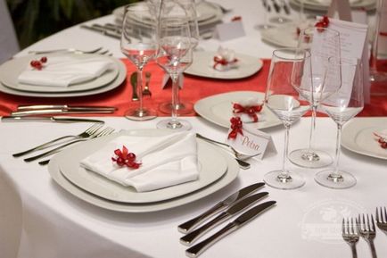 Tálalás esküvői asztal asztal dekoráció egy esküvői fotó és videó