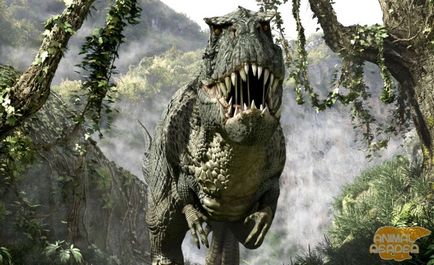 Mortal tyrannosaur Ti-Rex (Tyrannosaurus, T-Rex)