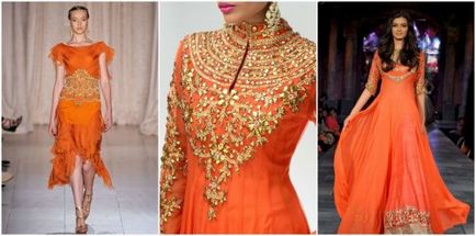 A kombináció a narancssárga ruhát - tippeket kombinációja narancssárga más színekkel