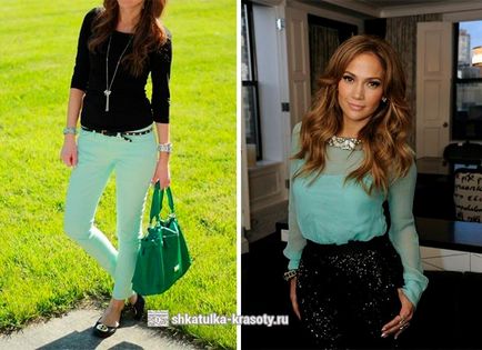 A színek kombinációja a ruha menta - 200 fotó, Beauty Box (mit vegyek menta szín) A színek kombinációja a ruha menta - 200 fotó, Beauty Box