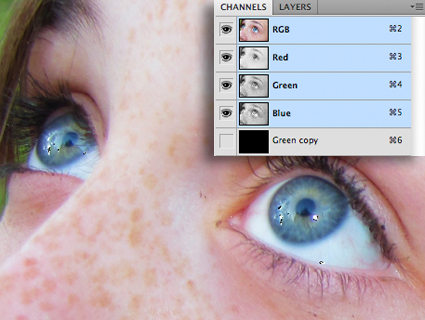 Létrehozása fekete szem photoshop (fekete) Hozzon létre egy monokli photoshop