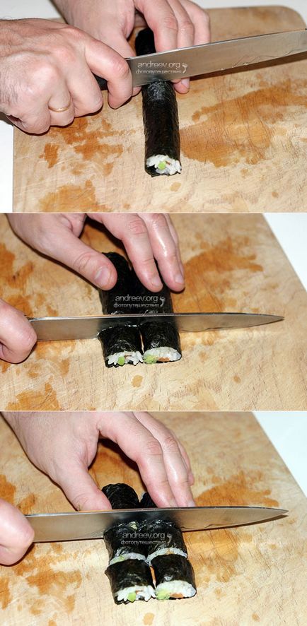 Sushi, hogyan kell főzni otthon utazás fényképes naplót