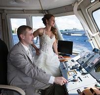 Esküvői hajón Budapesten