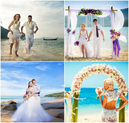 Az esküvő Thaiföld szervezet hivatalossá házasság, árak és képek