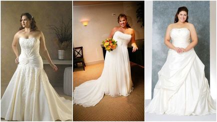Esküvői ruhák túlsúlyos nők Menyasszony 2017 fotó