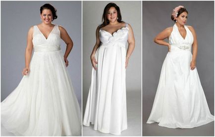 Esküvői ruhák túlsúlyos nők Menyasszony 2017 fotó