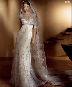Esküvői ruhák az empire stílusú fotó beszámolót menyasszonyok