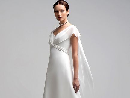 Esküvői ruhák az empire stílusú - a megtestesült kegyelem és könnyűség