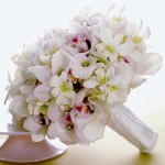 Esküvői csokor orchidea