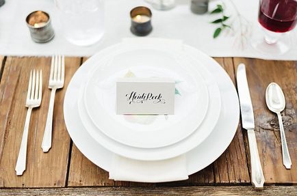 Esküvői asztal 100 tökéletes példája szolgáló