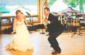 Esküvői apa és lánya tánc örökké emlékezni