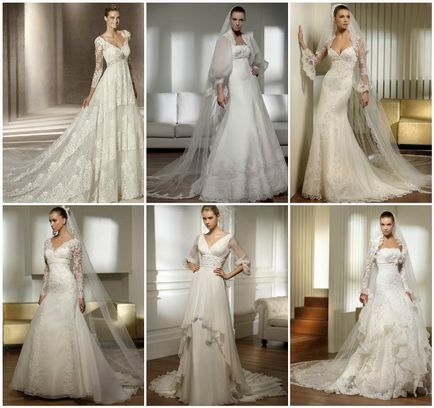 Esküvői ruha empire stílusban - a legnépszerűbb és stílusok 2017-ben és tartozékaik, fotó