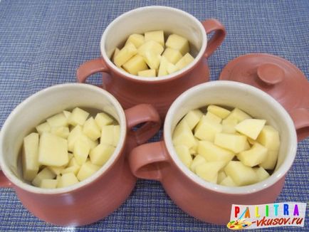 Pot sült paradicsomszósszal (recept fotók)