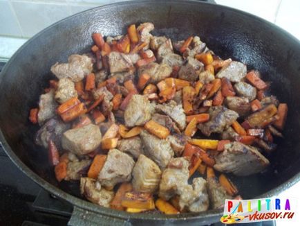 Pot sült paradicsomszósszal (recept fotó) (sült burgonya a pot) Pot sült paradicsomszósszal (recept fotók)