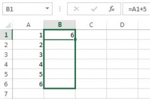 Amint képletben bevezetett Excel Amint képletben bevezetett Excel