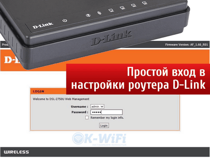 Hogyan megy a router D Link Hogyan megy a router D Link