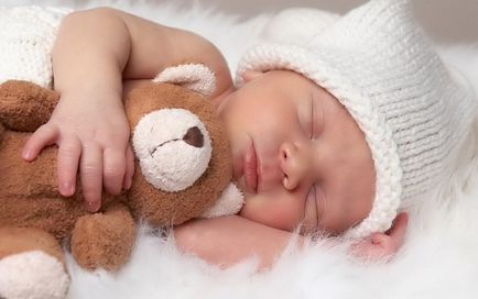 Ahogy a baba alszik