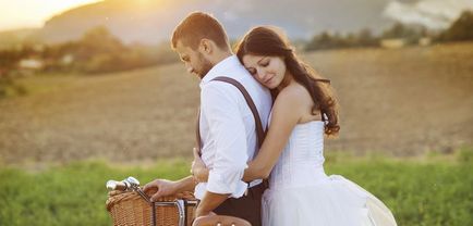 Vers az esküvő a vőlegény a menyasszony
