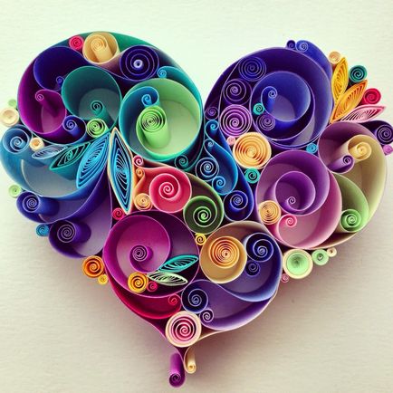 Quilling esküvőre