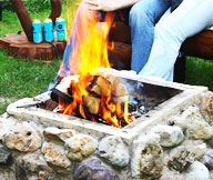 Készíts egy barbecue kőből kezük lépésről lépésre és rajzok