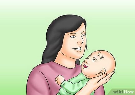 Hogyan tartsa a babát a karjaiban
