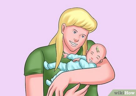 Hogyan tartsa a babát a karjaiban