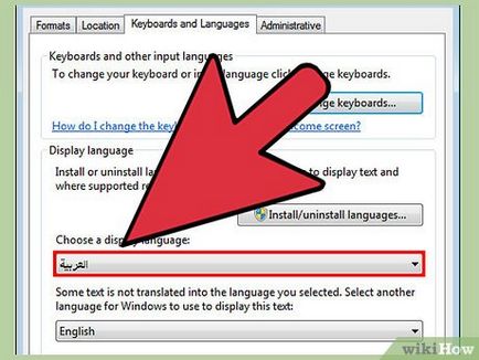 Hogyan változtassuk nyelvű Windows 7