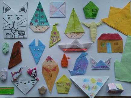 Hogyan készítsünk origami papír workshop fotók és videó