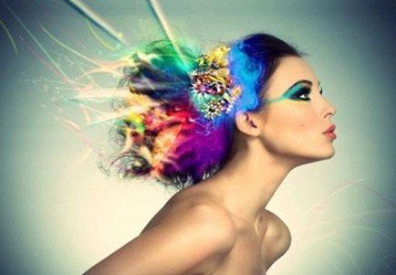 Kreatív festés haj fotó és videó oktatóanyagok haj különböző hosszúságú