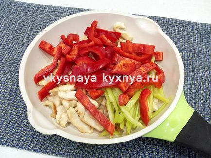 Mexikói fajitas csirke