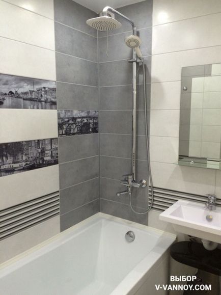 Felújított fürdőszoba kis mérete 2-4 négyzetméter - 40 fotó