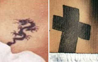 Tetoválás Angelina Jolie