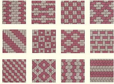 Útcsempe kezüket a technológia és módszerek megállapításáról (csempék) Útcsempe kezüket a technológiák és módszerek a falazat