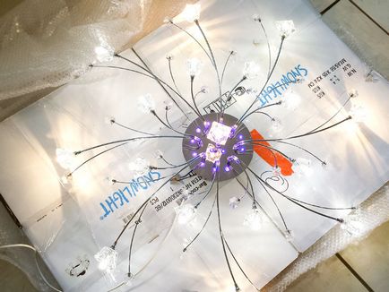 Szerelési 12V LED izzók a csillár helyett halogénatom (helyett) Szerelési 12v LED izzók a csillár helyett halogén