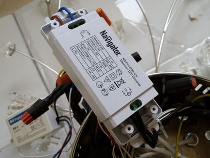 Szerelési 12v LED izzók a csillár helyett halogén (lámpák) Szerelési 12v LED izzók a csillár helyett halogén