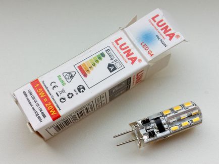 Szerelési 12V LED izzók a csillár helyett halogénatom (helyett) Szerelési 12v LED izzók a csillár helyett halogén