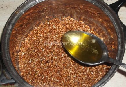 Finom hajdina szolgált egy lépésről lépésre recept fotókkal és magyarázatokkal (köret) Finom hajdina szolgált egy lépésről lépésre recept fotókkal és magyarázatokkal