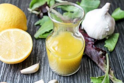 fokhagyma és citrom kezelés