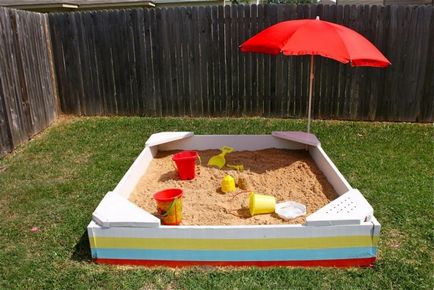 A festék sandbox