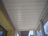 Belsőépítészeti erkély műanyag panelek