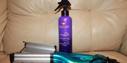 Spray védi a hajat