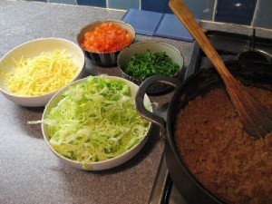 Burrito a tortilla, pitával receptek lépésről lépésre fotók