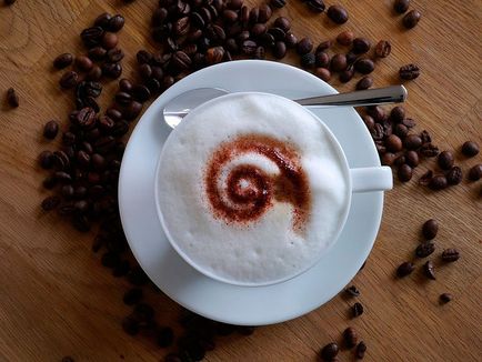 Mi más, mint a cappuccino latte mi ez, és hogyan kell főzni őket