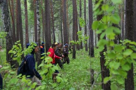 Négy Dima Peskov elveszett és bement az erdőbe az Ural négy nap, de nem talált életben