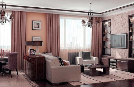 helyiség kialakítása (a képen) válassza ki a design, javítás és az építőipar anyagok a lakások és villák