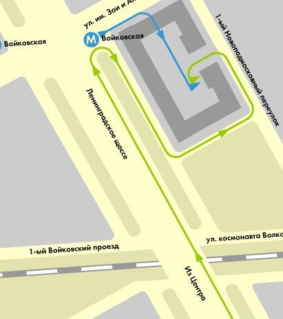 Tervezés helyét térképen