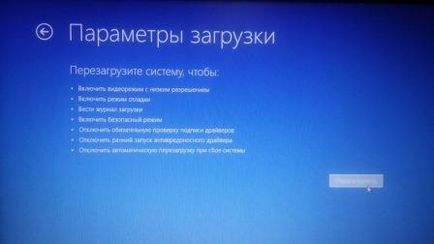 További paraméterek a Windows 8 és 10, támogatás hétköznap